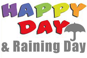 Happy- und Raining-Day