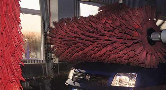 Sanfte Textilwäsche